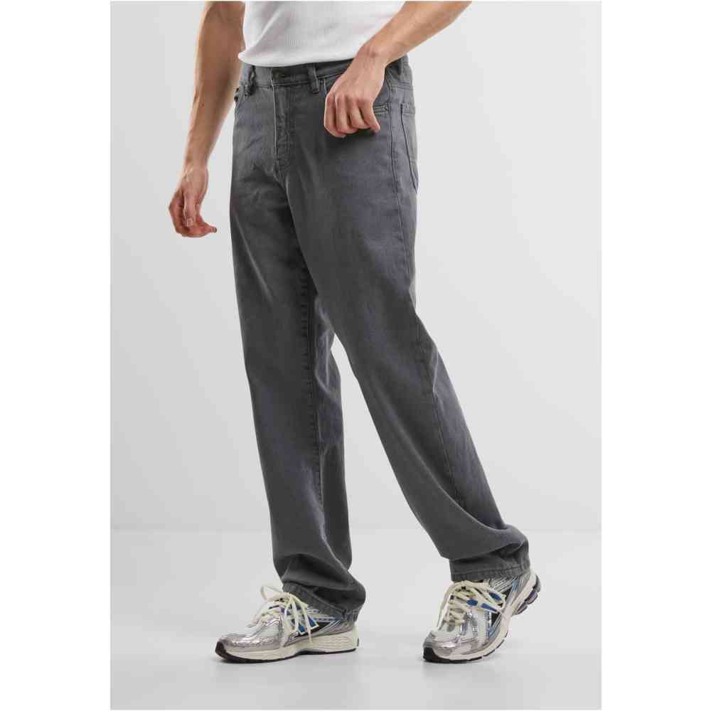 Urban Classics - Straight Fit Denim Hose gerades bein - Grau